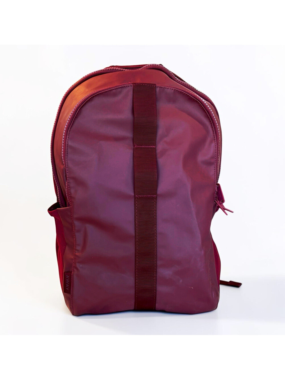 Away F.A.R. 26L Convertible Travel Backpack Burgundy Maroon Water Resistant